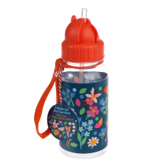 Strohhalm-Flasche, Fairies in the Garden