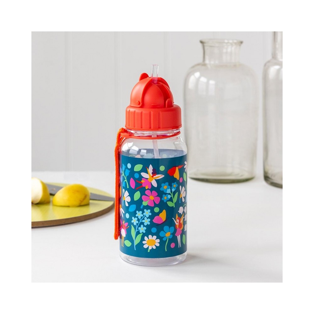 Strohhalm-Flasche, Fairies in the Garden