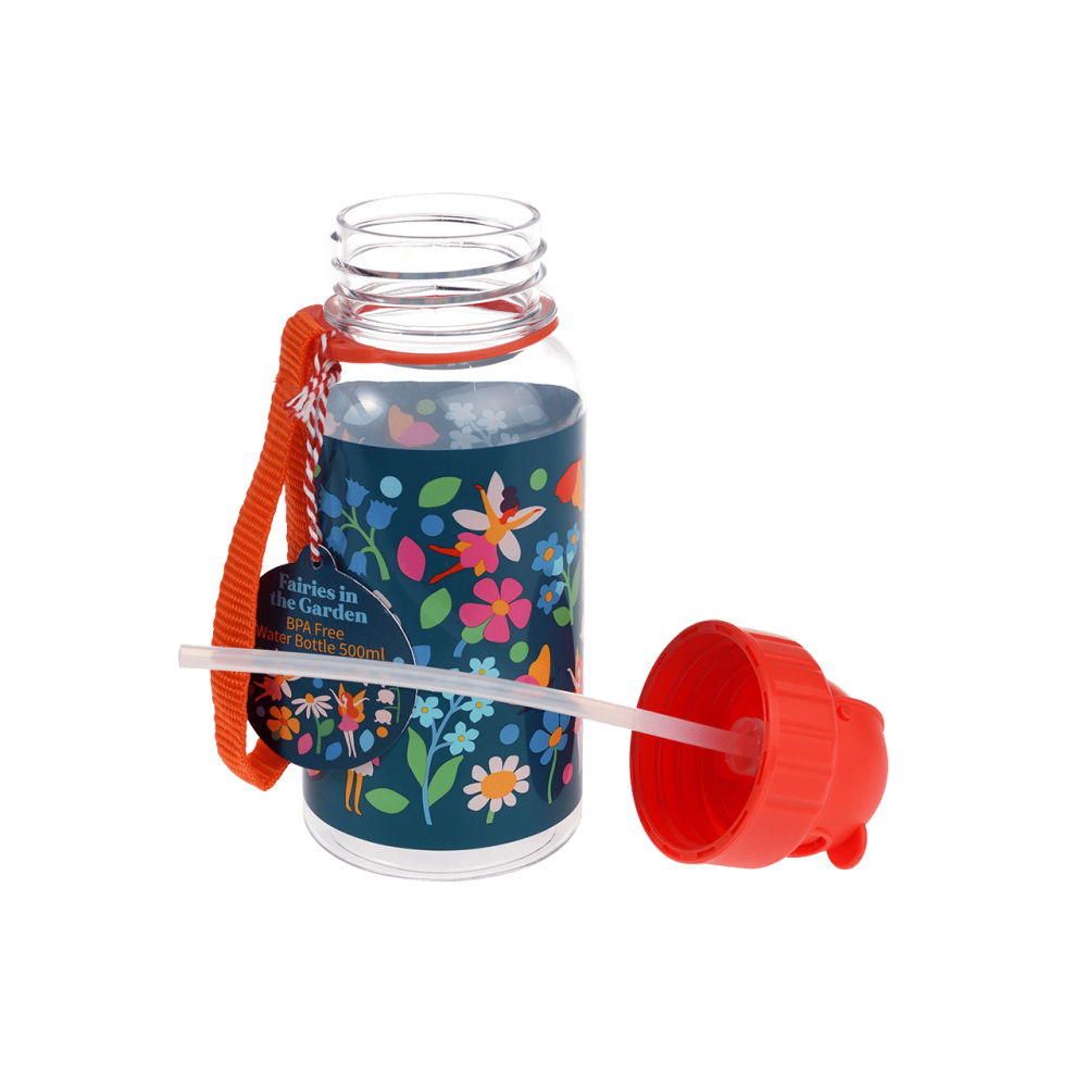 Strohhalm-Flasche, Fairies in the Garden