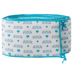Fresk Laufgitternestchen, Elephant Blue