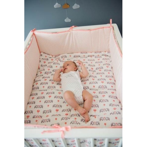 Fresk Laufgitternestchen, Fox Pink