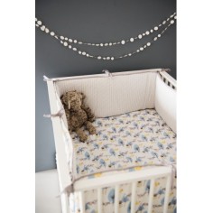 Fresk Insert de papier au Papier / Krabbeldecke, Fox Bleu