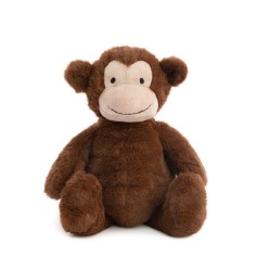 natureZOO Plüsch-Teddybär, Brauner Affe