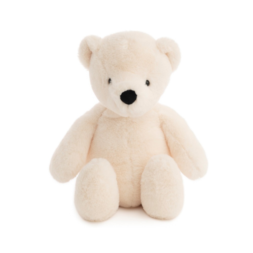 natureZOO XL Plüsch-Teddybär, Weißer Eisbär