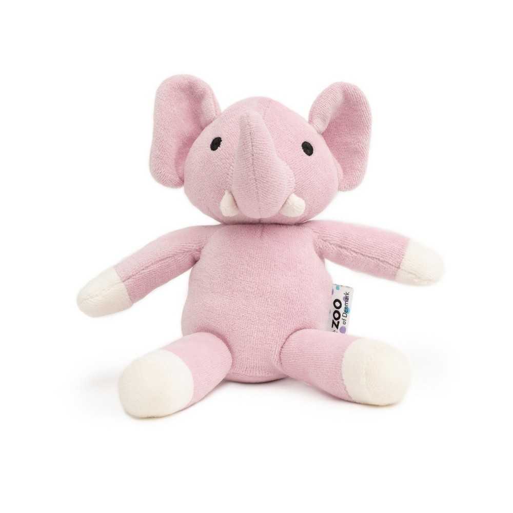 natureZOO Bio-Velour-Teddybär, Helllila Elefant