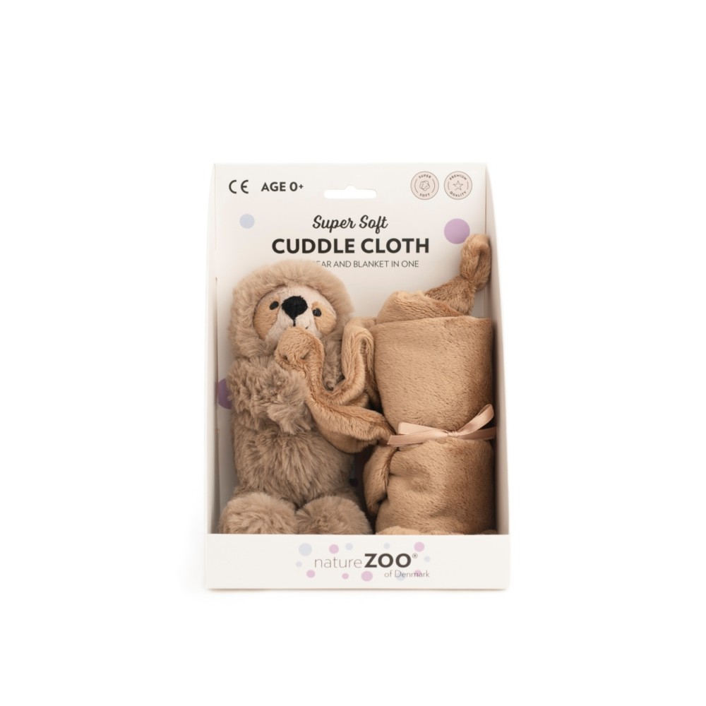 natureZOO Schmusetuch, Braunes Faultier