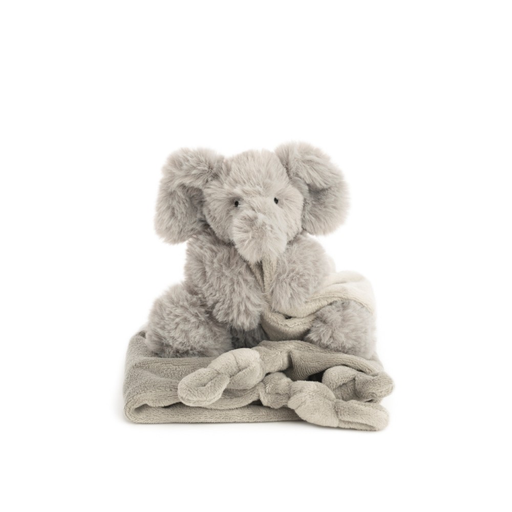 natureZOO Schmusetuch, Dunkelgrauer Elefant