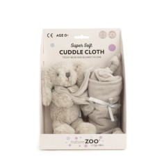natureZOO Schmusetuch, Hellgraues Kaninchen