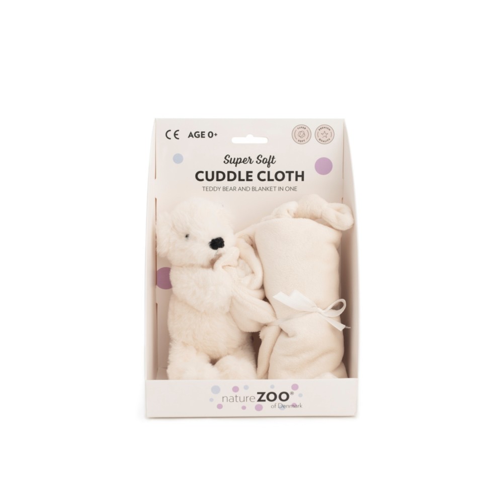 natureZOO Schmusetuch, Weißer Eisbär