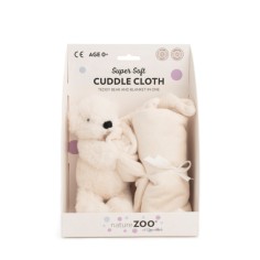 natureZOO Schmusetuch, Weißer Eisbär
