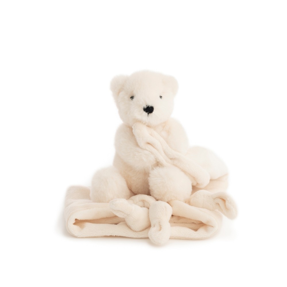 natureZOO Schmusetuch, Weißer Eisbär