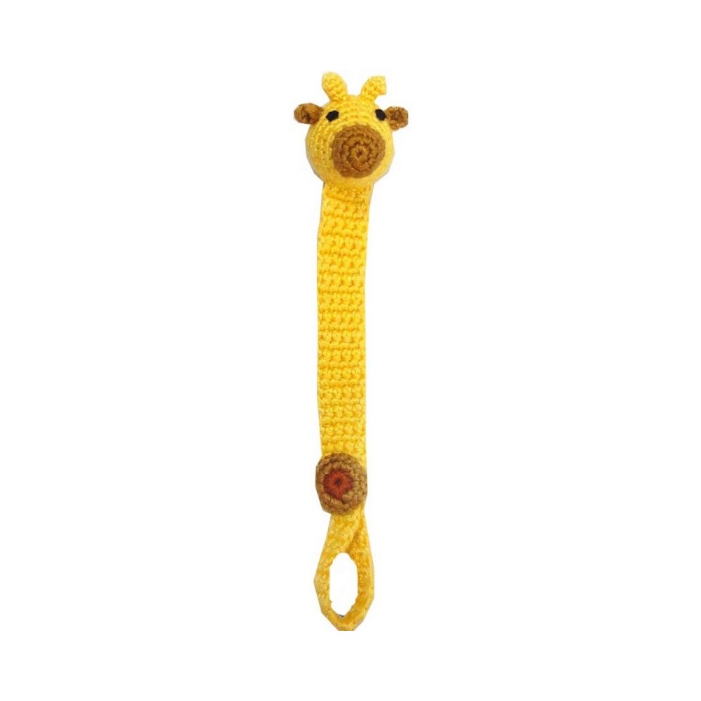 natureZOO Schnullerhalter, Gelbe Giraffe