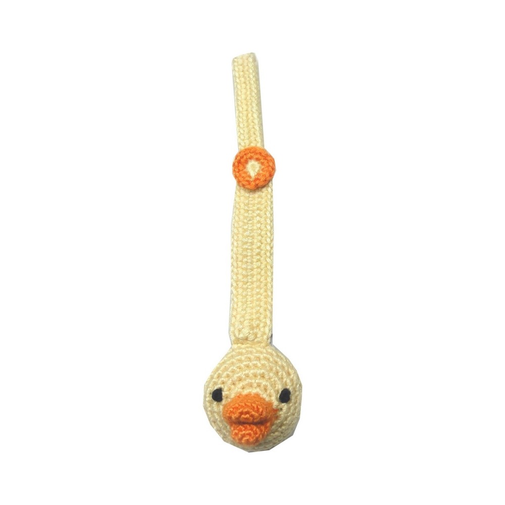 natureZOO Schnullerhalter, Beige Ente