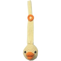 natureZOO Schnullerhalter, Beige Ente