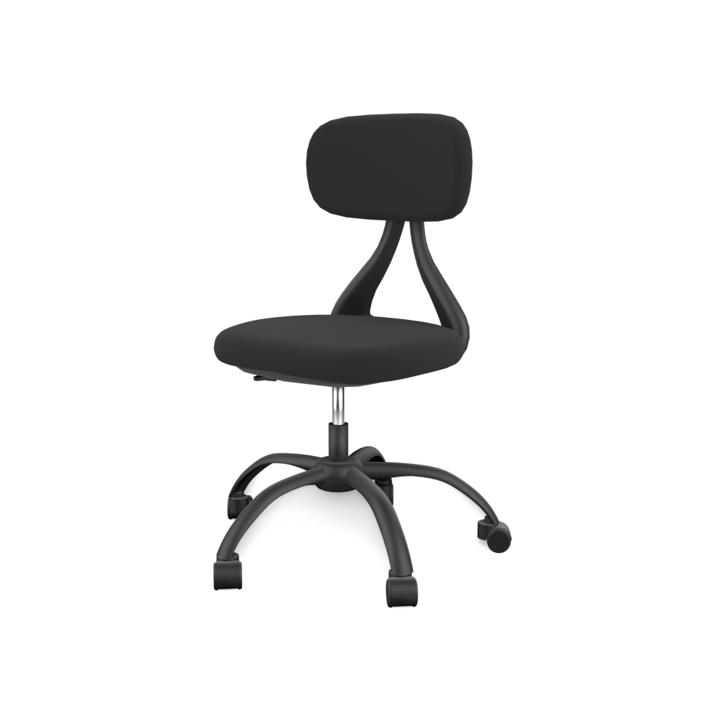 Kinderbürostuhl Sunny, Schwarz