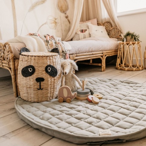 Spielzeugtasche & Krabbeldecke, Meadow Green