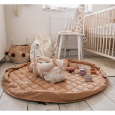 Spielzeugtasche & Krabbeldecke 3-in-1, Tawny Brown