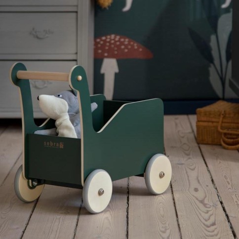 Kids Concept Wagen mit Klötzen