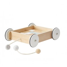 Kids Concept Wagen mit Klötzen