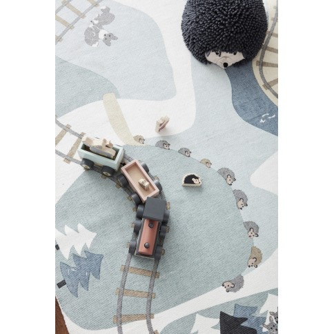 Kids Concept Holzeisenbahn mit Tieren