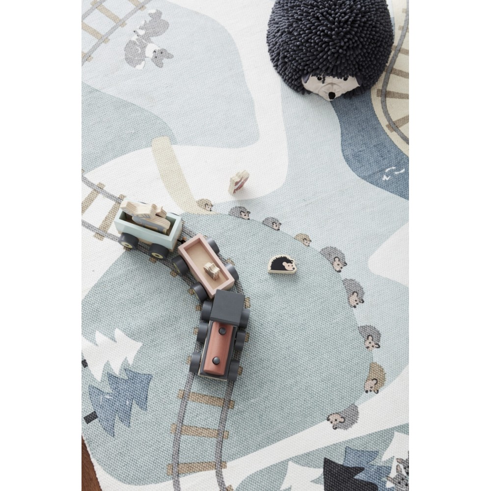 Kids Concept Holzeisenbahn mit Tieren