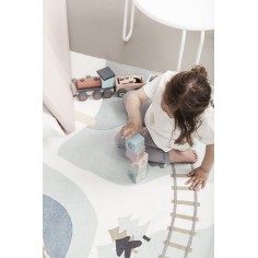 Kids Concept Holzeisenbahn mit Tieren