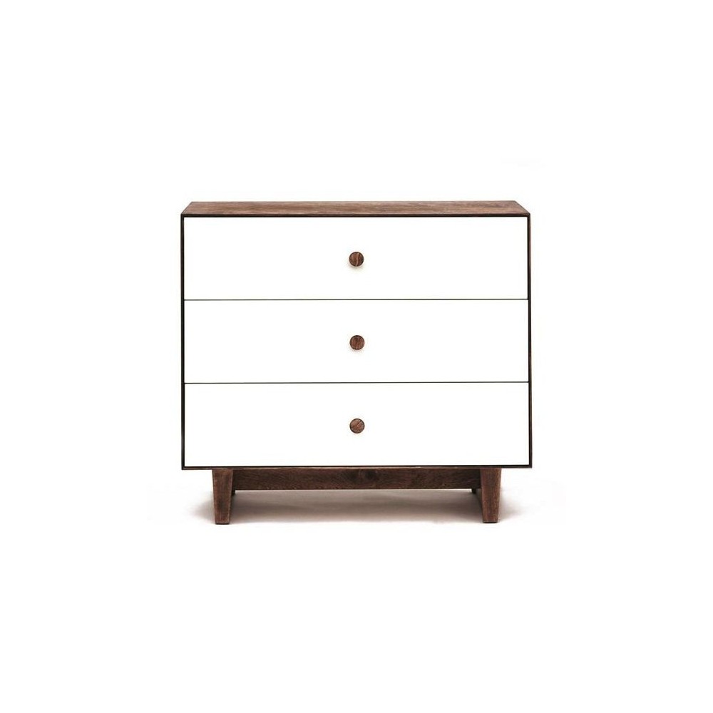 Table à langer "Merlin 3" (Base: Rhea), Noyer