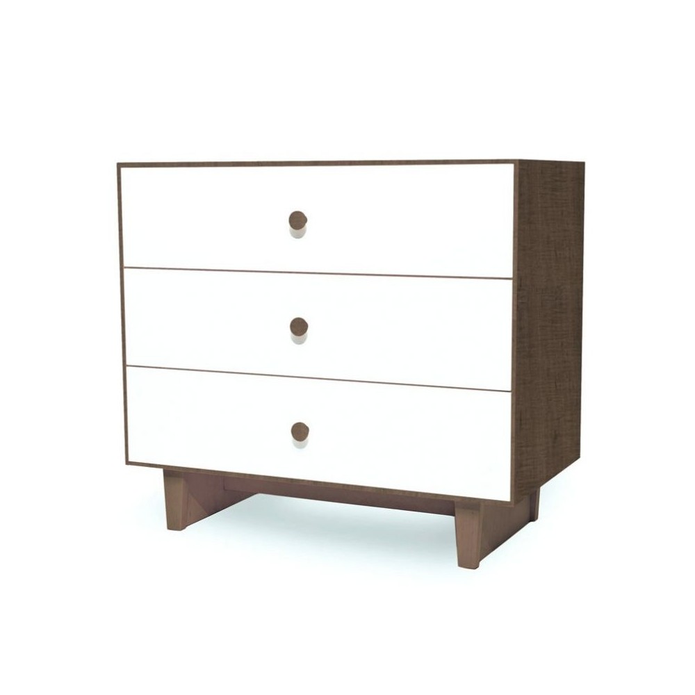 Table à langer "Merlin 3" (Base: Rhea), Noyer