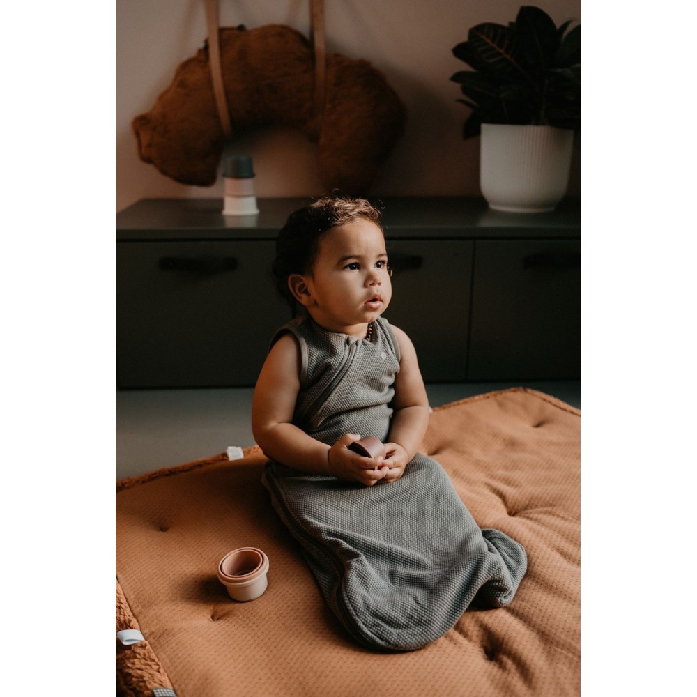 Snoozebaby Krabbeldecke / Laufgittereinlage Cheerful Playing - Toffee