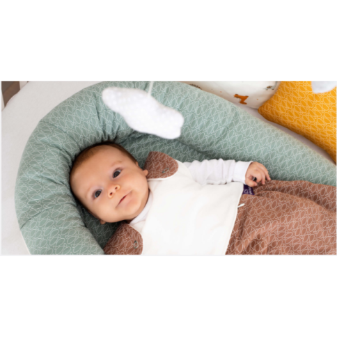 "HOME" Nestchenkorb Comfort Fische, Mint