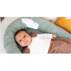 "HOME" Nestchenkorb Comfort Fische, Mint