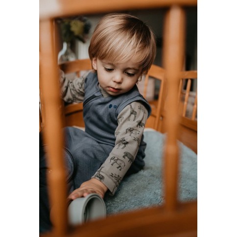Snoozebaby Schlafsack aus Bio-Baumwolle, Midnight Blue (3-9 Monate)