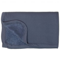 Snoozebaby Ultra-Soft Decke aus Bio-Baumwolle 75 x 100 cm, Midnight Blue