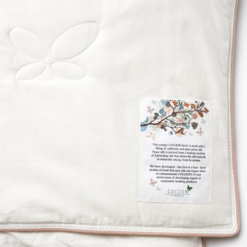 Duvet Steppdecke aus Mulberry Peace Silk