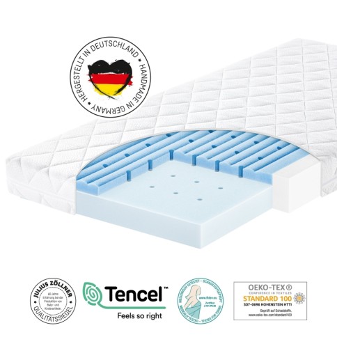 Babymatratze Blue Wave