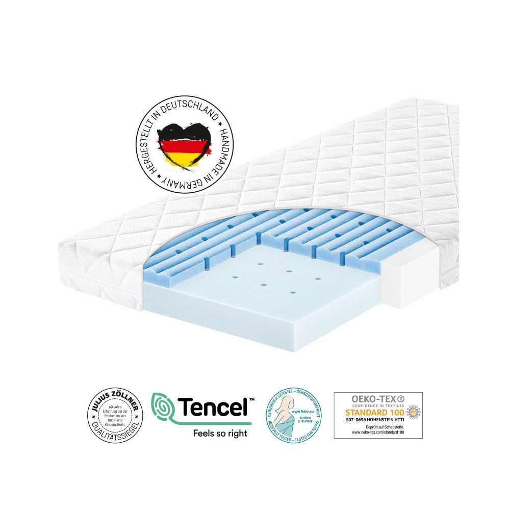 Babymatratze Blue Wave
