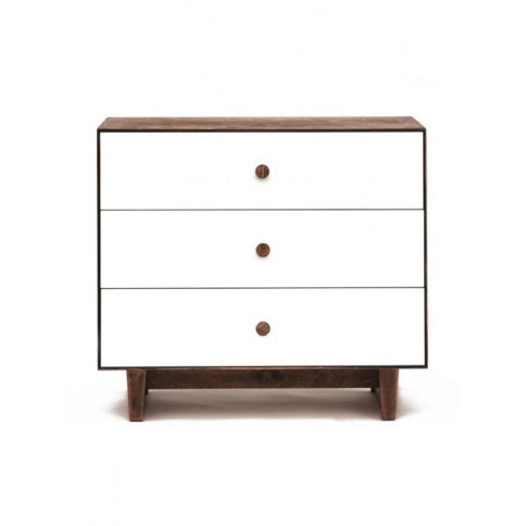 Table à langer "Merlin 6" (Base: Rhea), Noyer