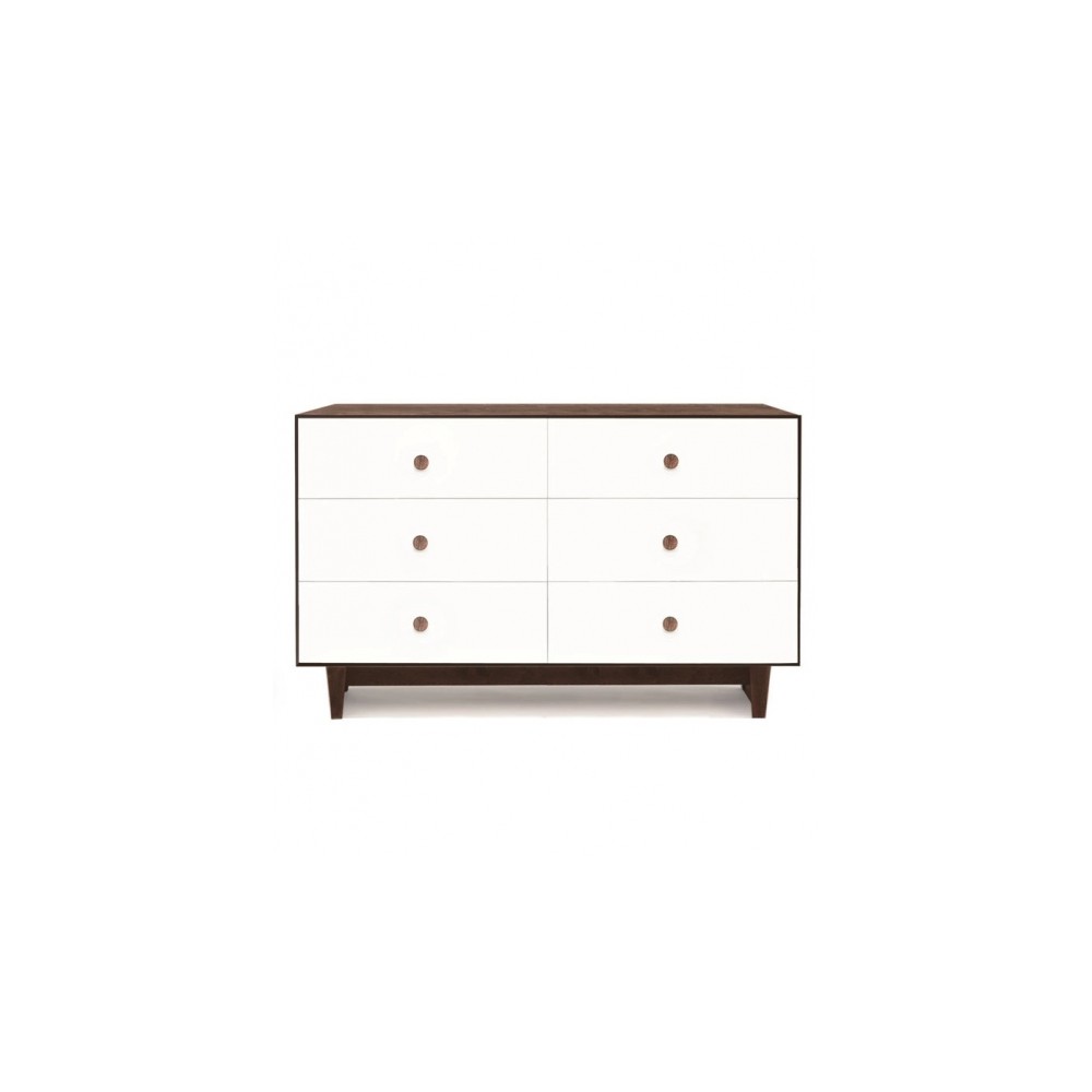 Wickelkommode "Merlin 6" (Base: Rhea), Walnuss