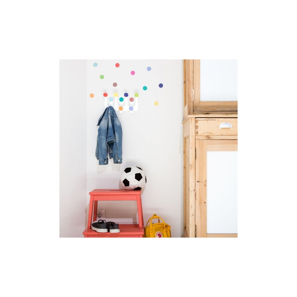 Tresxics Points de crochet mural, couleurs