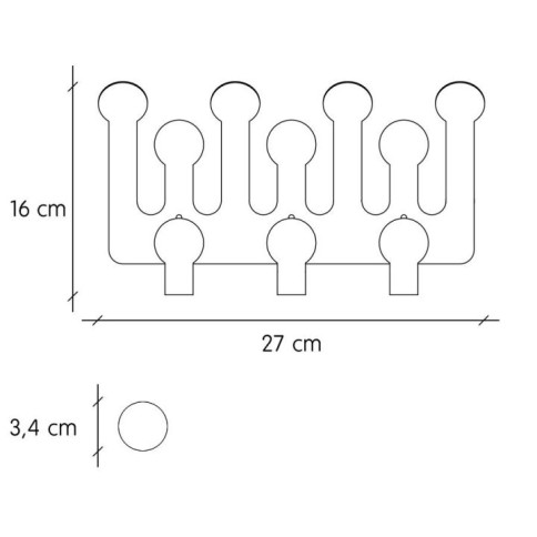 Tresxics Wandhaken Punkte, Colours