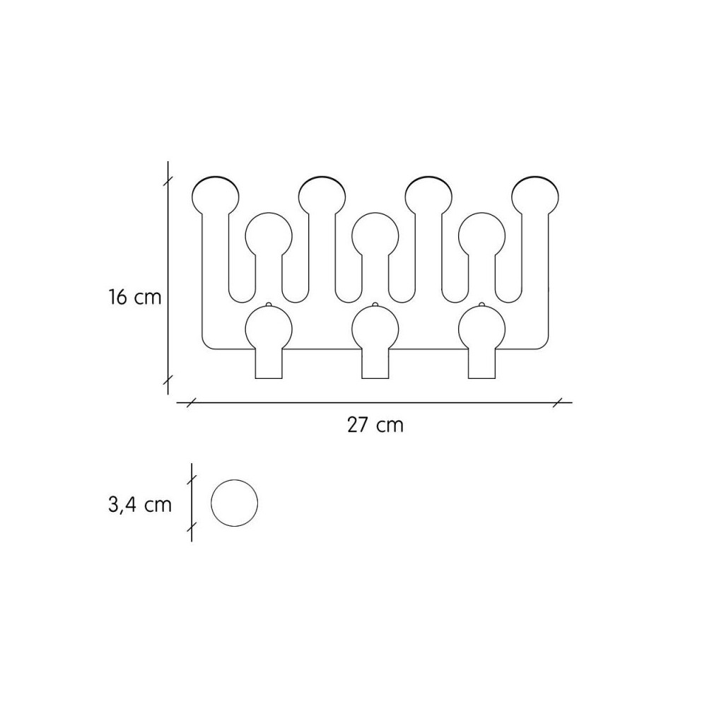 Tresxics Wandhaken Punkte, Colours