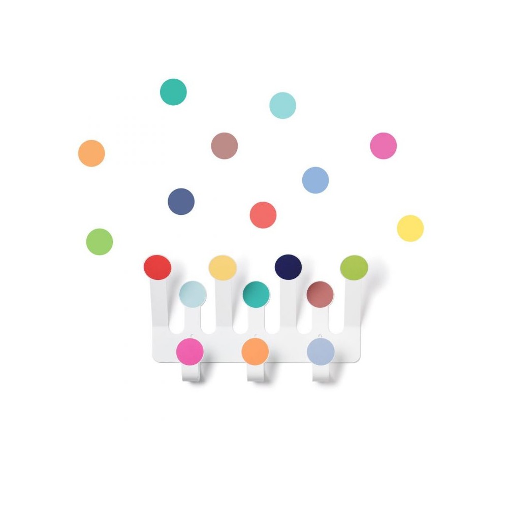 Tresxics Points de crochet mural, couleurs