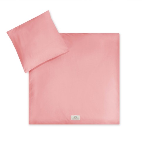 Julius Zöllner Bettwäsche Uni Mauve, 80/80+35/40