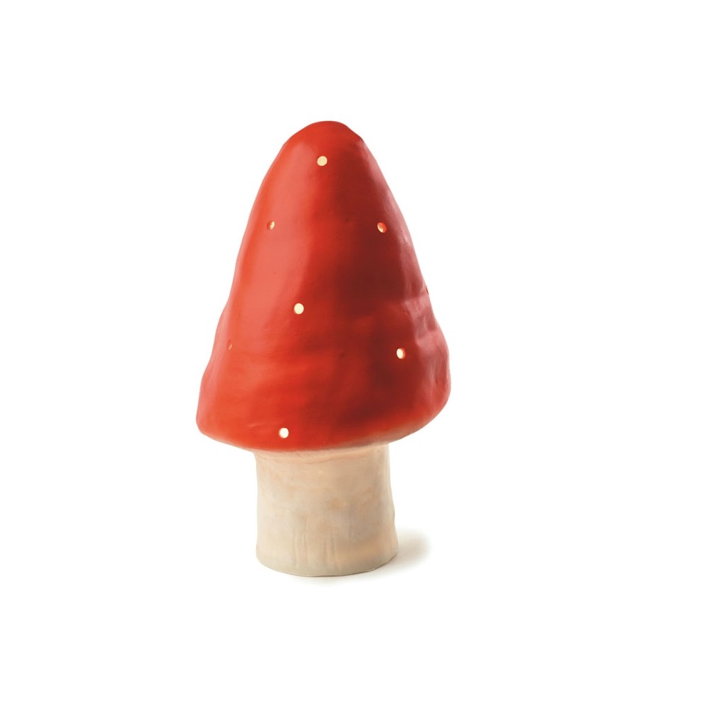 Egmont lampe petite champignons, rouge