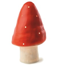 Egmont lampe petite champignons, rouge