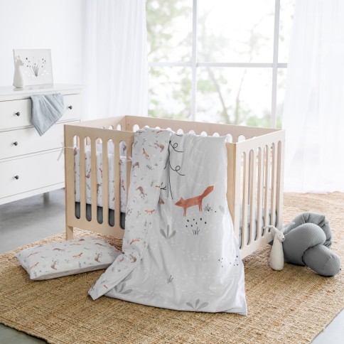 Julius Zöllner Bettwäsche,  Woodlife 100/135+40/60