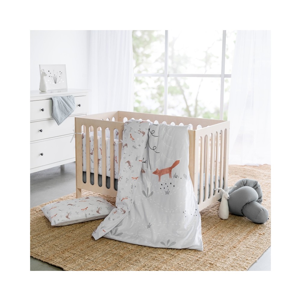 Julius Zöllner Bettwäsche,  Woodlife 100/135+40/60