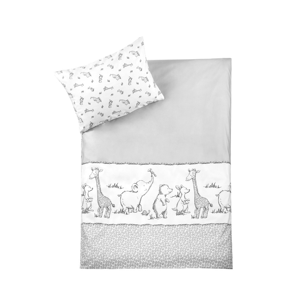 Julius Zöllner Bettwäsche 100/135+40/60, Safari