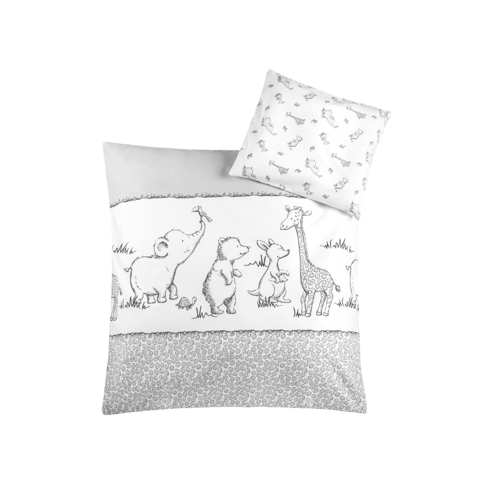 Julius Zöllner Bettwäsche 80/80+35/40, Safari