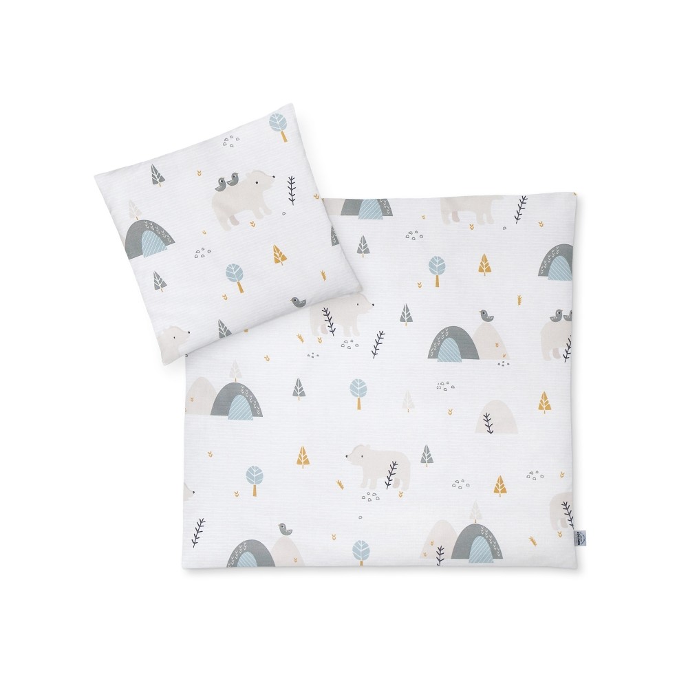 Julius Zöllner Bettwäsche 80/80+35/40, Mountain Bear
